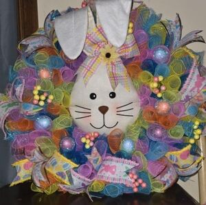 Easter wreath or spring wreath
